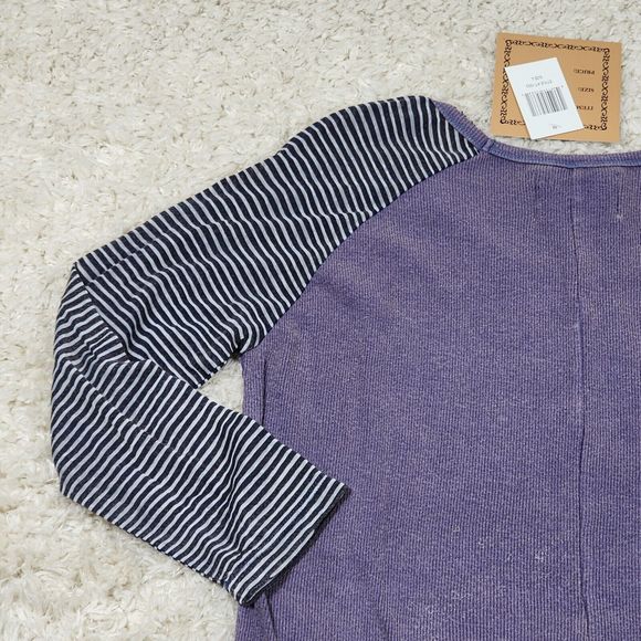 Cowgirl Legend Knit Tshirt Womens Large Purple Aztec Embellished Western Top - Picture 9 of 11